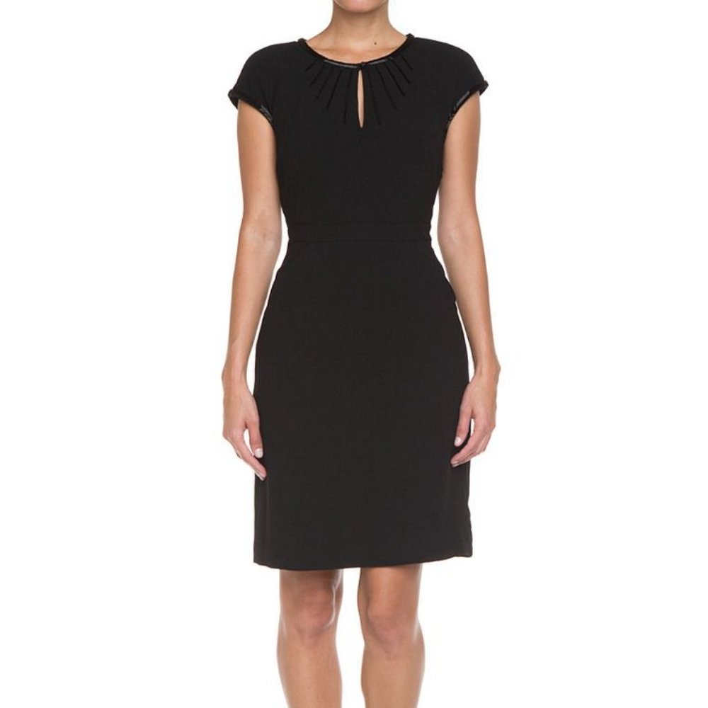 TORY BURCH bead trim Gia dress